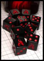 Dice : Dice - Game Dice - Legion Dice Fire - JA Collecion Feb 2024